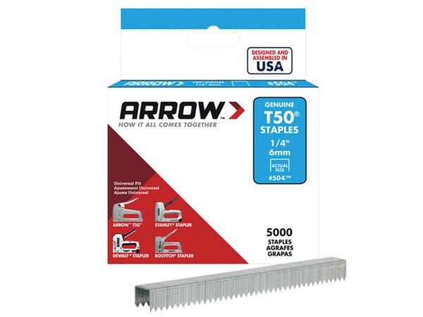 6mm Arrow HD Staples