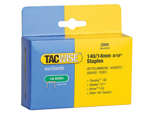 Tacwise 140 14mm Staples