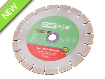 Coreplus 230mm Diamond Blade Twin Pack