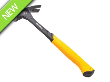 DeWalt 567G (20oz) Claw Hammer With Free 3 Piece Nail Set