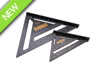 DeWalt 175mm (7in) & 300mm (12in) Rafter Square Twin Pack