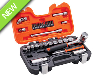 Bahco 3/8in Drive Socket Set